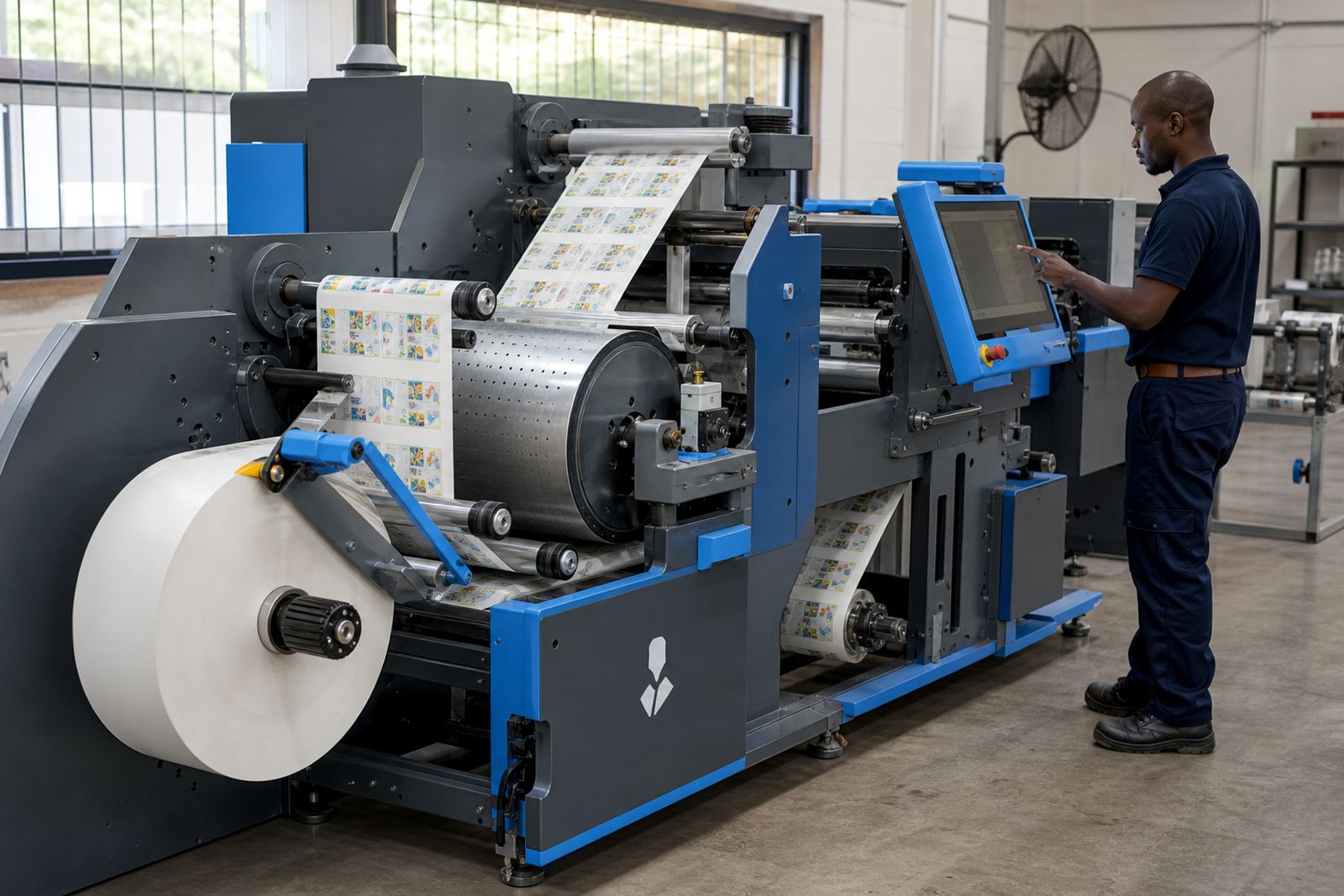 Semi-Rotary Die Cutter
